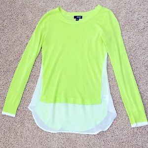 Long sleeve light weight sweater